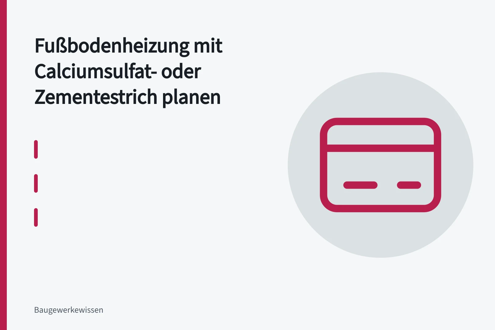 Calciumsulfat-Fließestrich umschließt Heizrohre der Fußbodenheizung auf der Baustelle