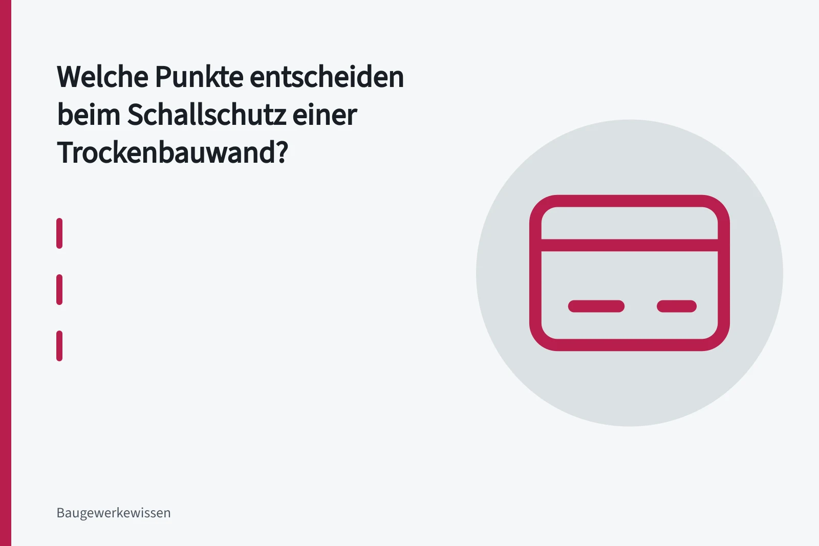 Trockenbauwand mit CW-Profilen, Mineralwolle und versetzter Elektrodose im Rohbau